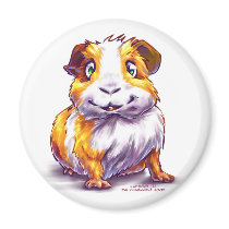 Guinea-pig Fridge Magnet