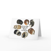 Guinea Pig Note Card
