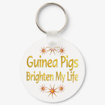 Guinea Pigs Brighten My Life keychains