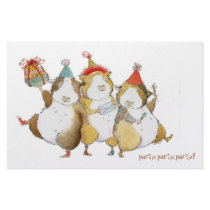 Guinea Pigs Celebrate stationery
