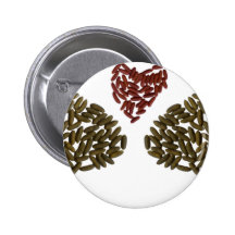 Guinea Pigs in Love Buttons