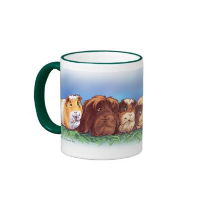 Guinea Pigs Coffee Mugs by Fany001