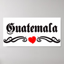 Guinea Tattoo Style Posters