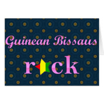 Guineans Rock - Cute Pink Cards