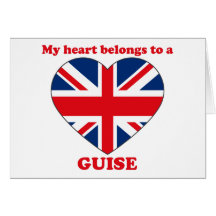 Guise Greeting Card