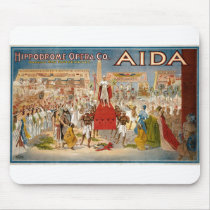 Guiseppe Verdi Aida 1908 Hippodrome Mouse Pad