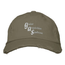 Guitar Acquisition Syndrome embroidered hats