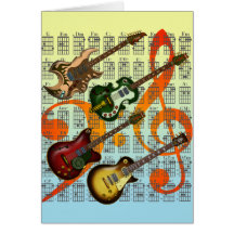 Guitar and Chord 07 Cards