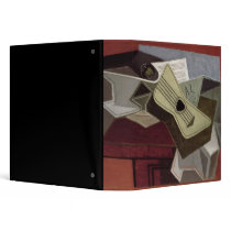 Guitar and Newspaper, 1925 Vinyl Binders