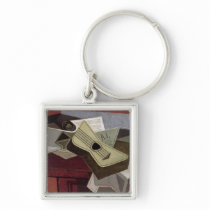 Guitar and Newspaper, 1925 Keychains