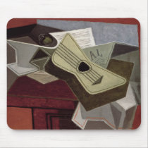 Guitar and Newspaper, 1925 Mousepads