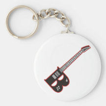 Guitar B Keychain