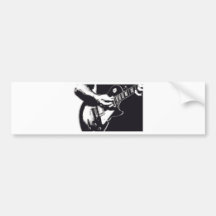 Guitar Bumper Sticker