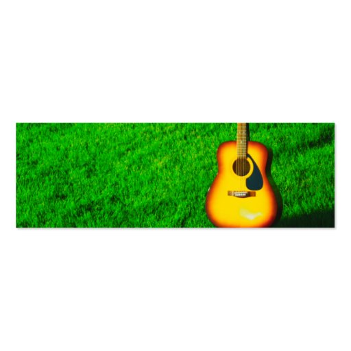 Guitar Business Card (back side)