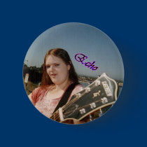 Guitar Button by nightowlmusic Guitar Button