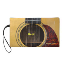 Guitar - Cell Phone Bag Wristlet Clutch