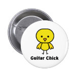Guitar Chick Pinback Buttons