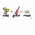 Guitar Chicks ROCK! t-shirts by rocknrollpuss Guitar Chicks ROCK! t-shirts