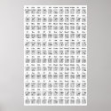Guitar Chord Chart posters
