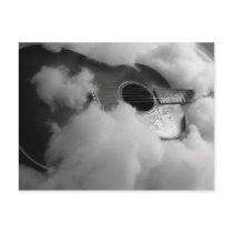 guitar dreams Postcard by KatAnnette guitar dreams Postcard