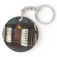 guitar electric music grunged background key chains