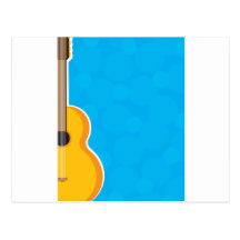 Guitar Frame Post Cards