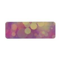 Guitar Girl Bat Bar Mitzvah print your own lables Return Address Label