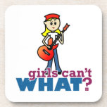 Guitar Girl Coaster