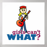 Guitar Girl Posters