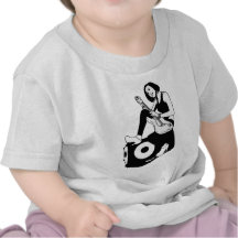 Guitar girl tshirts