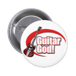 Guitar God Button