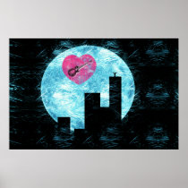 Guitar God Poster