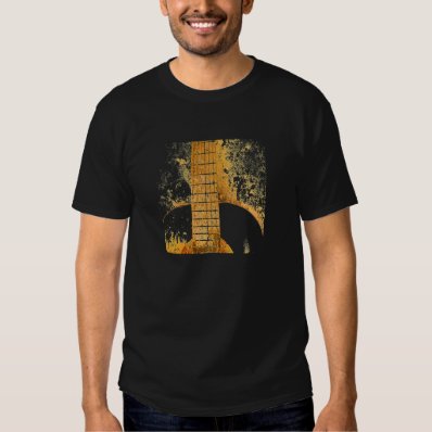 Guitar Gold Men's T Shirt