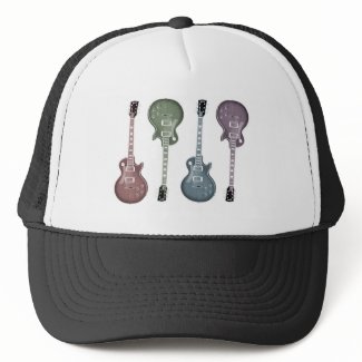 Guitar Graphic Trucker Hat
