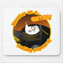 Guitar Hamster mousepads