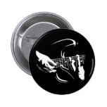 guitar-hands-DKT Pinback Button