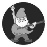 Guitar Hero Gnome Sticker