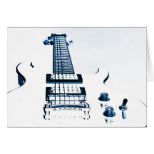 Guitar Image Greeting Cards