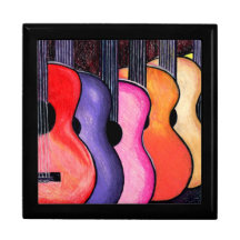 Guitar Jewelry Box