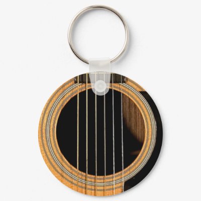 Guitar Key Chain by KimberleeKetring