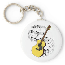 Guitar Keychain
