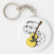Guitar Keychain