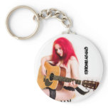 Guitar keyring keychains