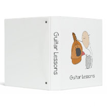 Guitar Lesson Binder
