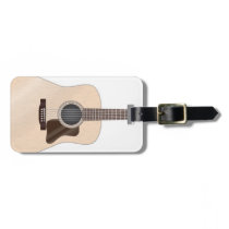 guitar luggage tag