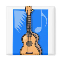 Guitar Fridge Magnet