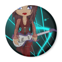 Guitar Fridge Magnets