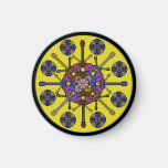 Guitar Mandala Magnet