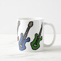 Guitar Mug mugs