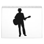Guitar musician calendar